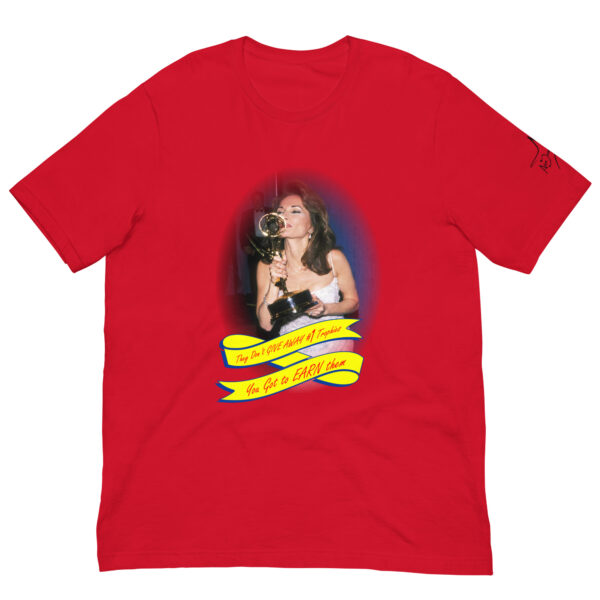 Susan Lucci Premium Unisex t-shirt "her iconic speech... They don't give away number 1 trophies" - Image 4